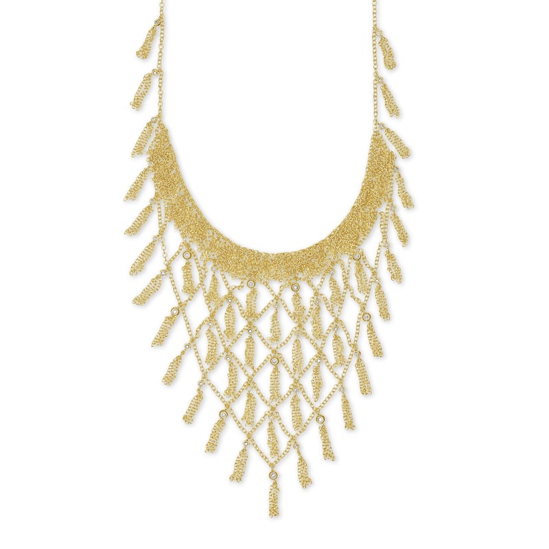 Kendra Scott Georgina Metal and Cubic Zironia Necklace - 32in