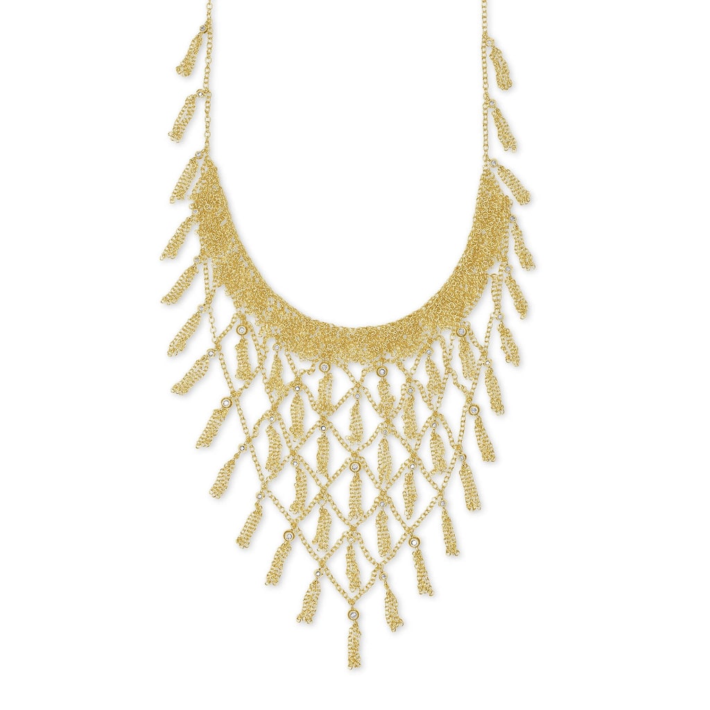 Kendra Scott Georgina Metal and Cubic Zironia Necklace - 32in