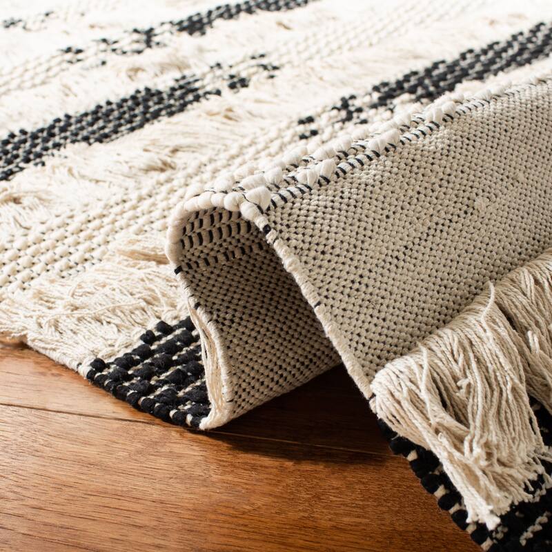 SAFAVIEH Handmade Natura Jaidyn Stripe Rug