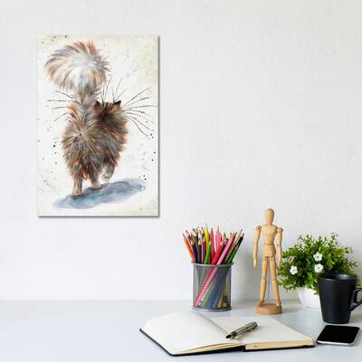 iCanvas "Fluffy Butt" by Kim Haskins Canvas Print