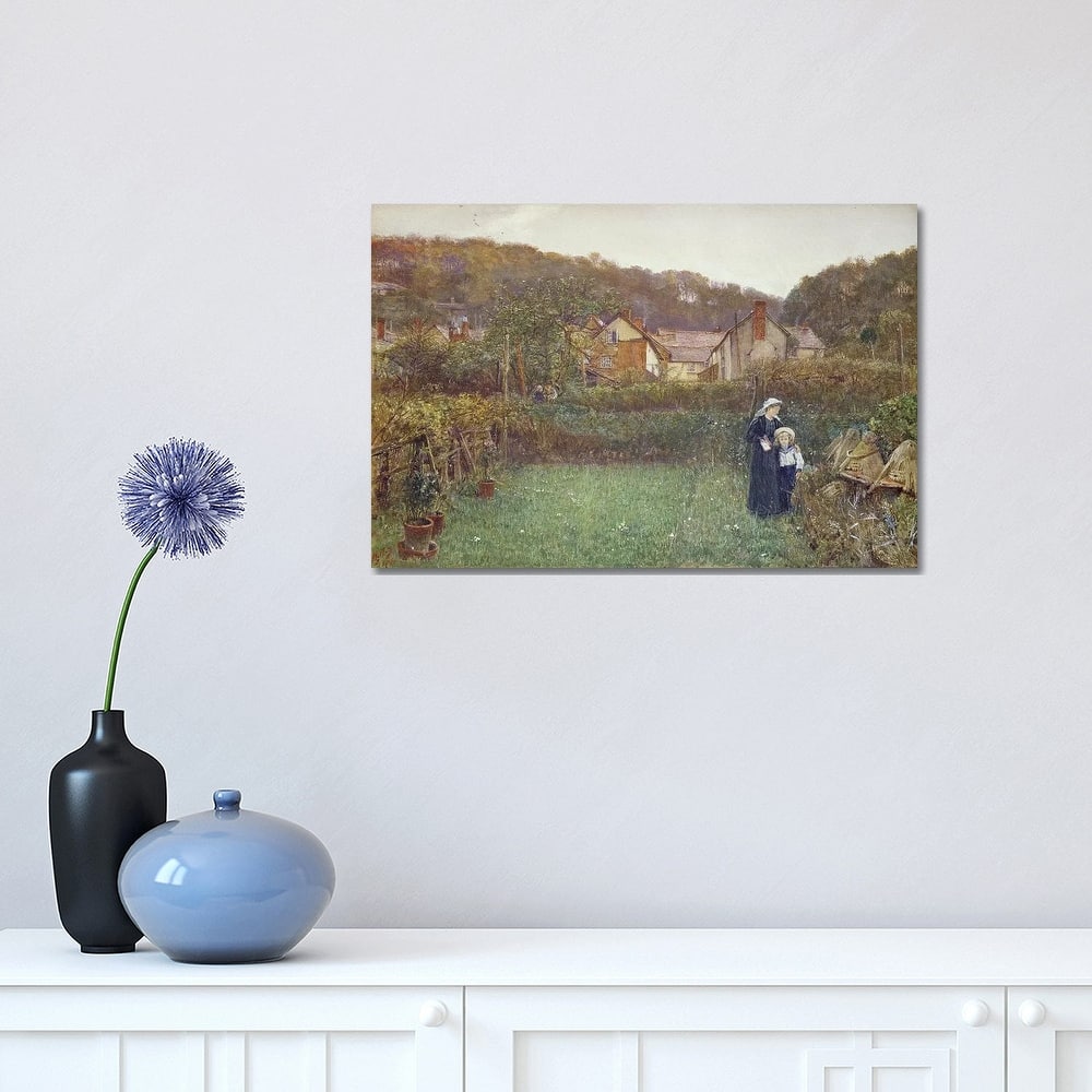 iCanvas "Telling the Bees" by Charles Napier Hemy Canvas Print