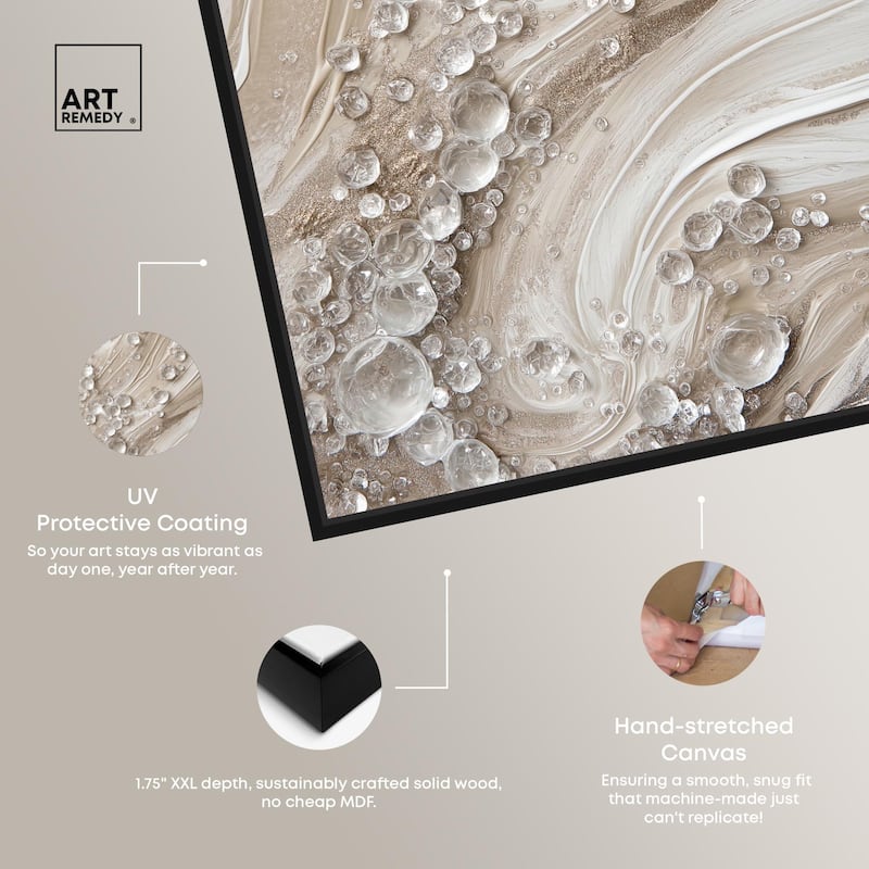Viscous Veils III Canvas by Art Remedy