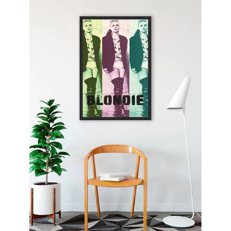 Blondie Boots Framed Poster - 24 x 36 Inch