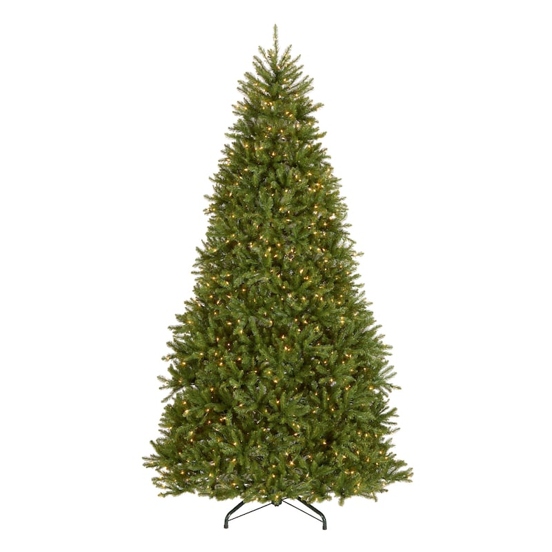 National Tree Company 9 ft. PowerConnect Dunhill Fir Tree w/ Clear Lights