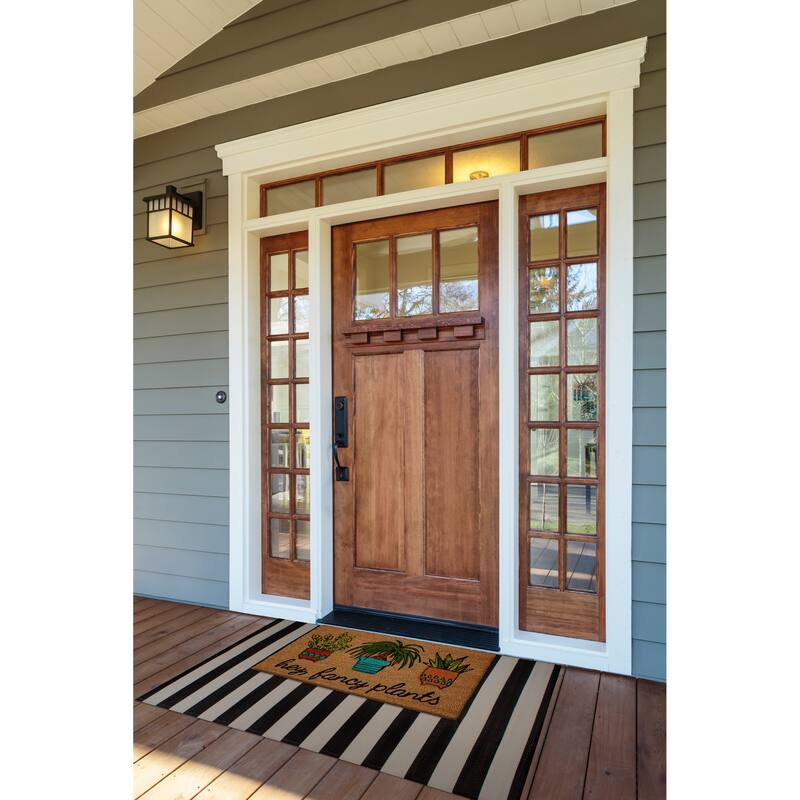 Hey There Fancy Plants Doormat