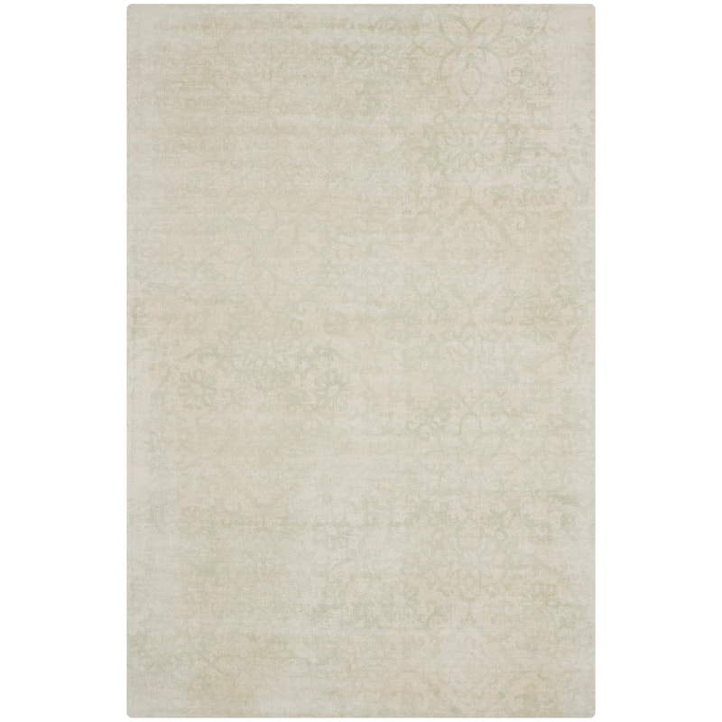 Desert Skies Damask Floral Vintage Area Rug