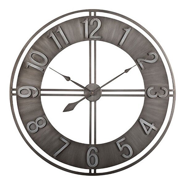 Buy Grey Clocks Online At Overstock Our Best Decorative