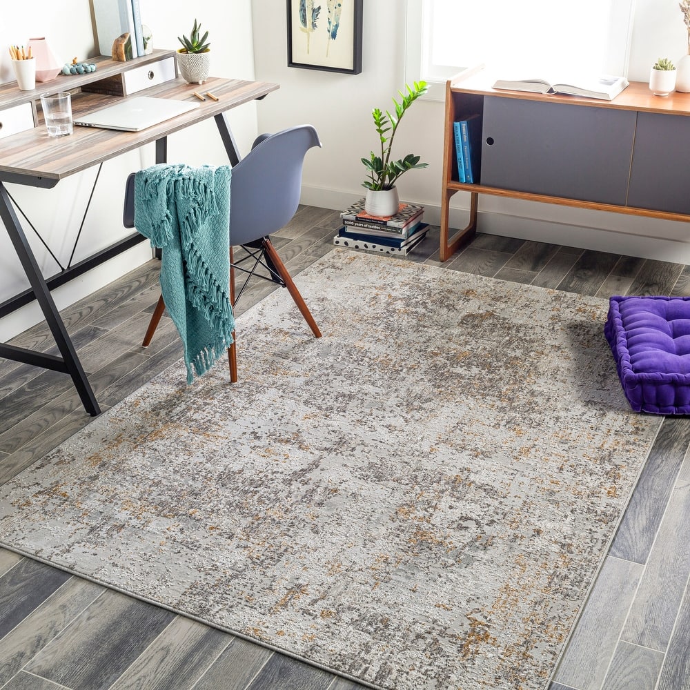 Livabliss Industrial Carmel Abstract Area Rug