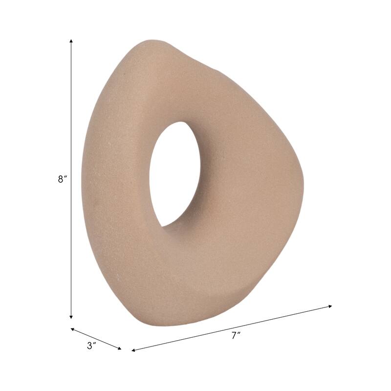 Sagebrook Home Lopsided Open Cut Out Vase