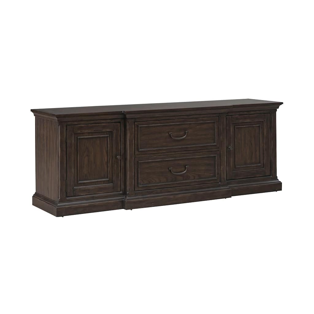 Liberty Furniture Paradise Valley 78 Inch TV Stand Entertainment Console - Width 78" x Depth 20" x Height 28"