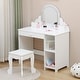 preview thumbnail 18 of 22, Kids Vanity Desk with Mirror and Lights