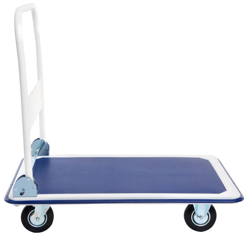 Costway 660lbs Platform Cart Dolly Folding Foldable Moving Warehouse - See details