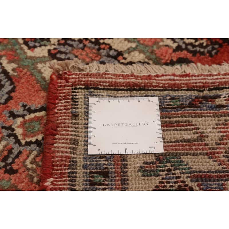 ECARPETGALLERY Hand-knotted Andelz Light Red Wool Rug - 3'7 x 10'0