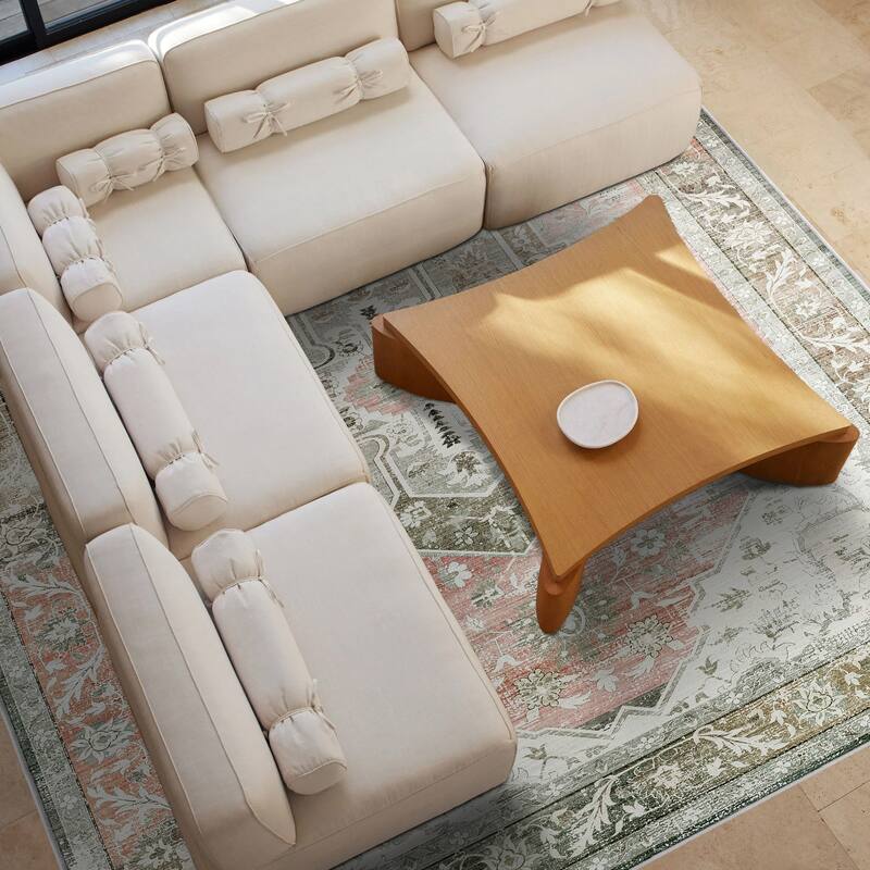 Bohemian Faux Cashmere Rug