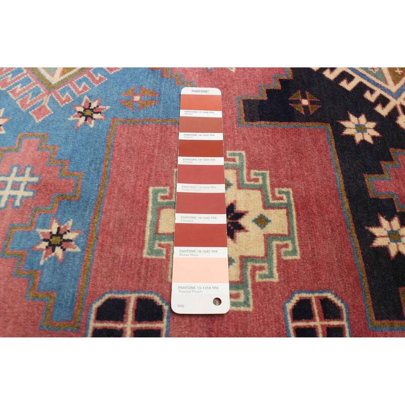 ECARPETGALLERY Hand-knotted Kayseri Vintage Red Wool Rug - 3'6 x 5'3