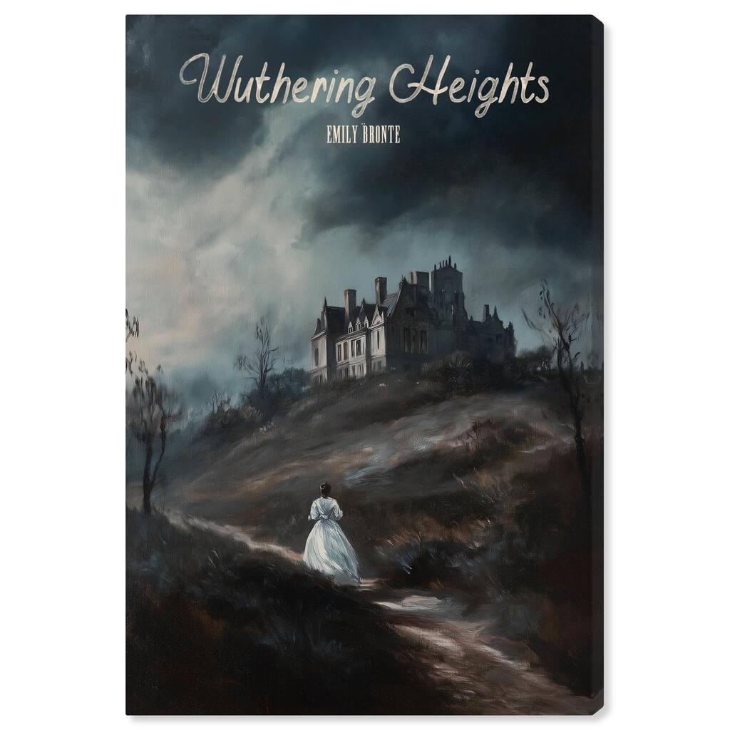 Wuthering Heights Cover Canvas by Art Remedy, Gallery Wrapped