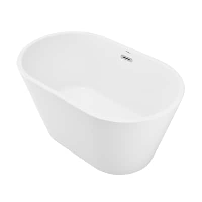Swiss Madison SM-FB550 Claire 48" Free Standing Acrylic Soaking Tub