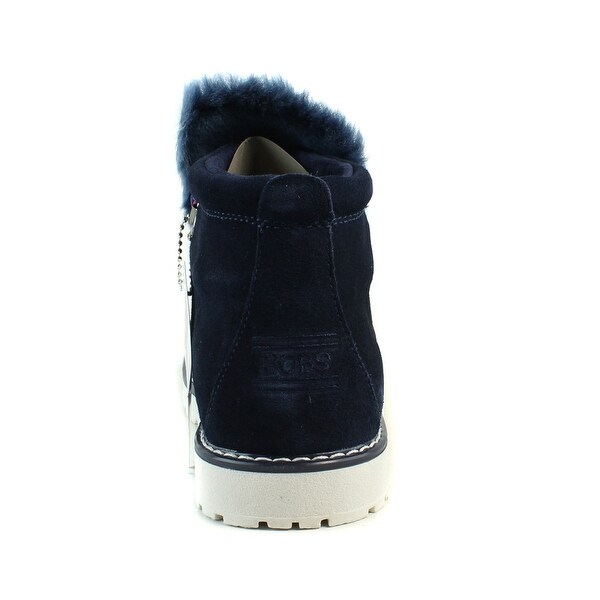 skechers boots blue