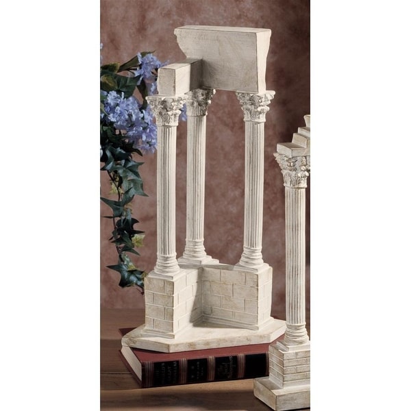 Design Toscano Temple of Vespasian Column: Corner
