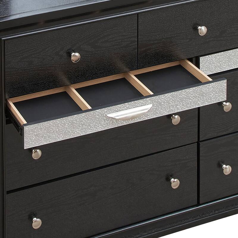 Madrid 9-Drawer 63 in. W Dresser