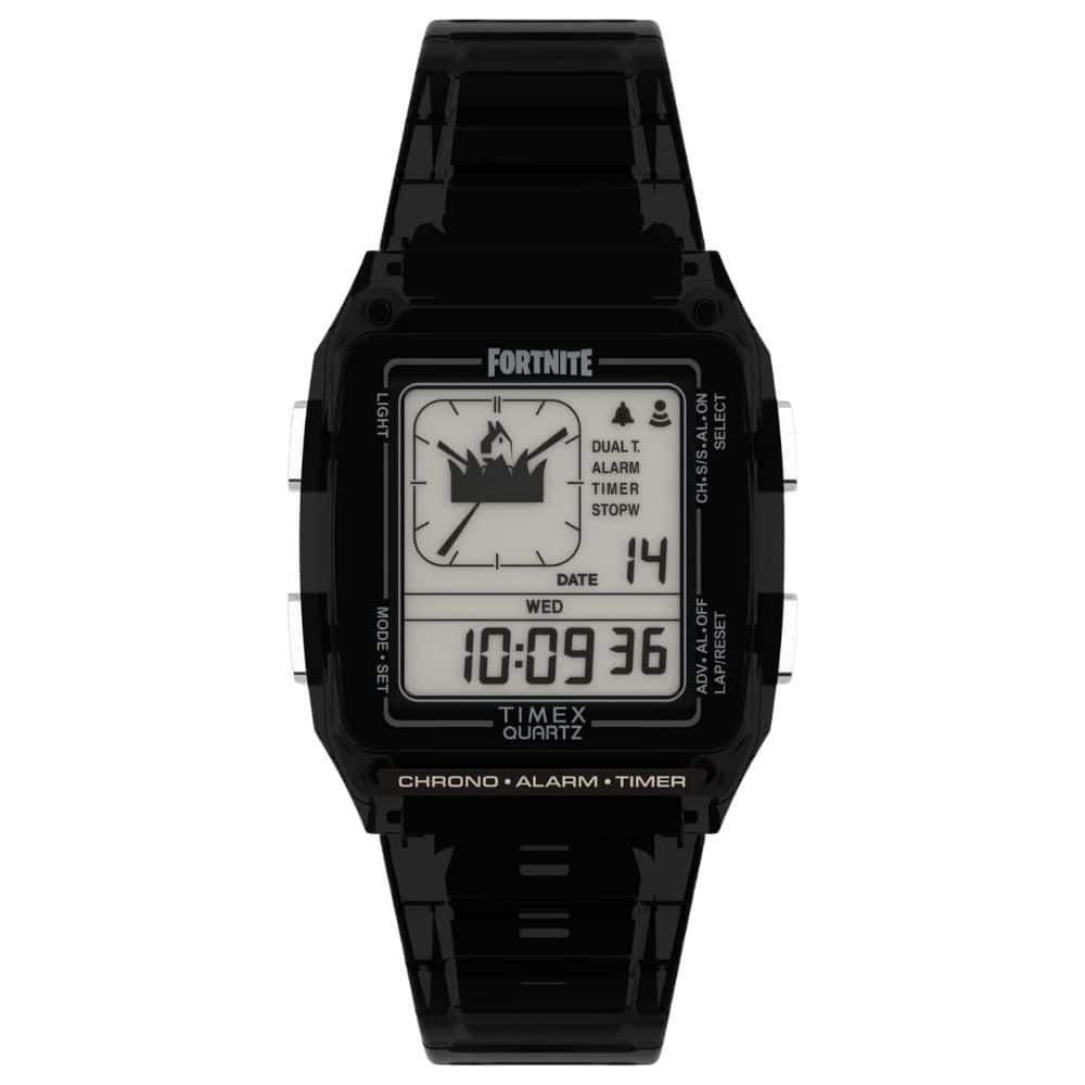 Timex Men's Fortnite Black Dial Watch - TW2W96500 - One Size