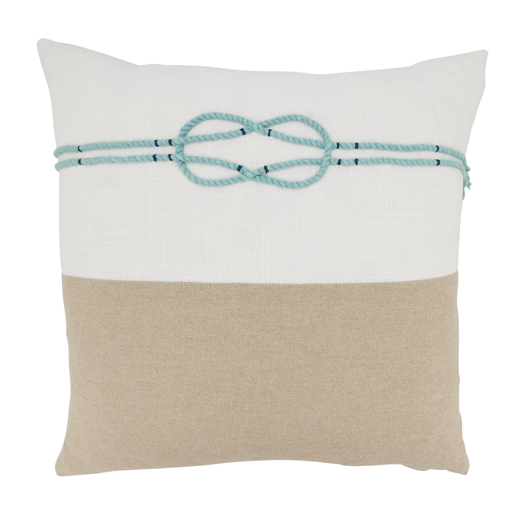 Knotwork Whimsy Throw Pillow
