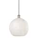 Option Brushed Satin Nickel / White Mouchette