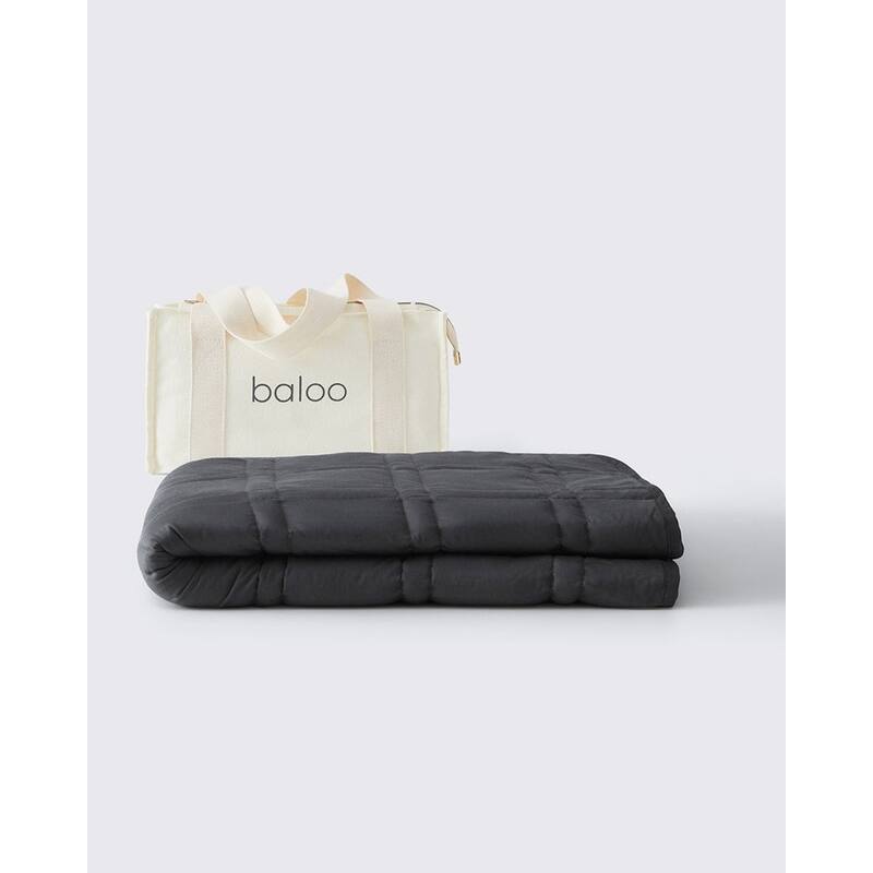 Cool Cotton Daydreamer Weighted Lap Blanket - Throw - Midnight