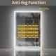 preview thumbnail 6 of 13, Led Illuminated Backlit Bathroom Mirror with Touch Sensor Demister