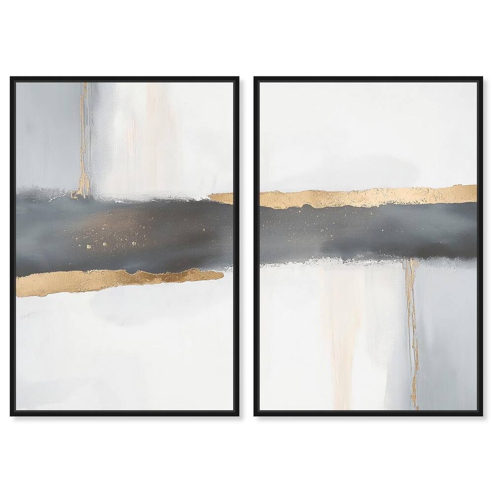 Azure Horizon I Canvas Set of 2 by Art Remedy