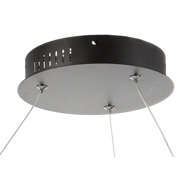 Kinsley Modern Bohemian Iron Integrated LED Pendant by JONATHAN Y