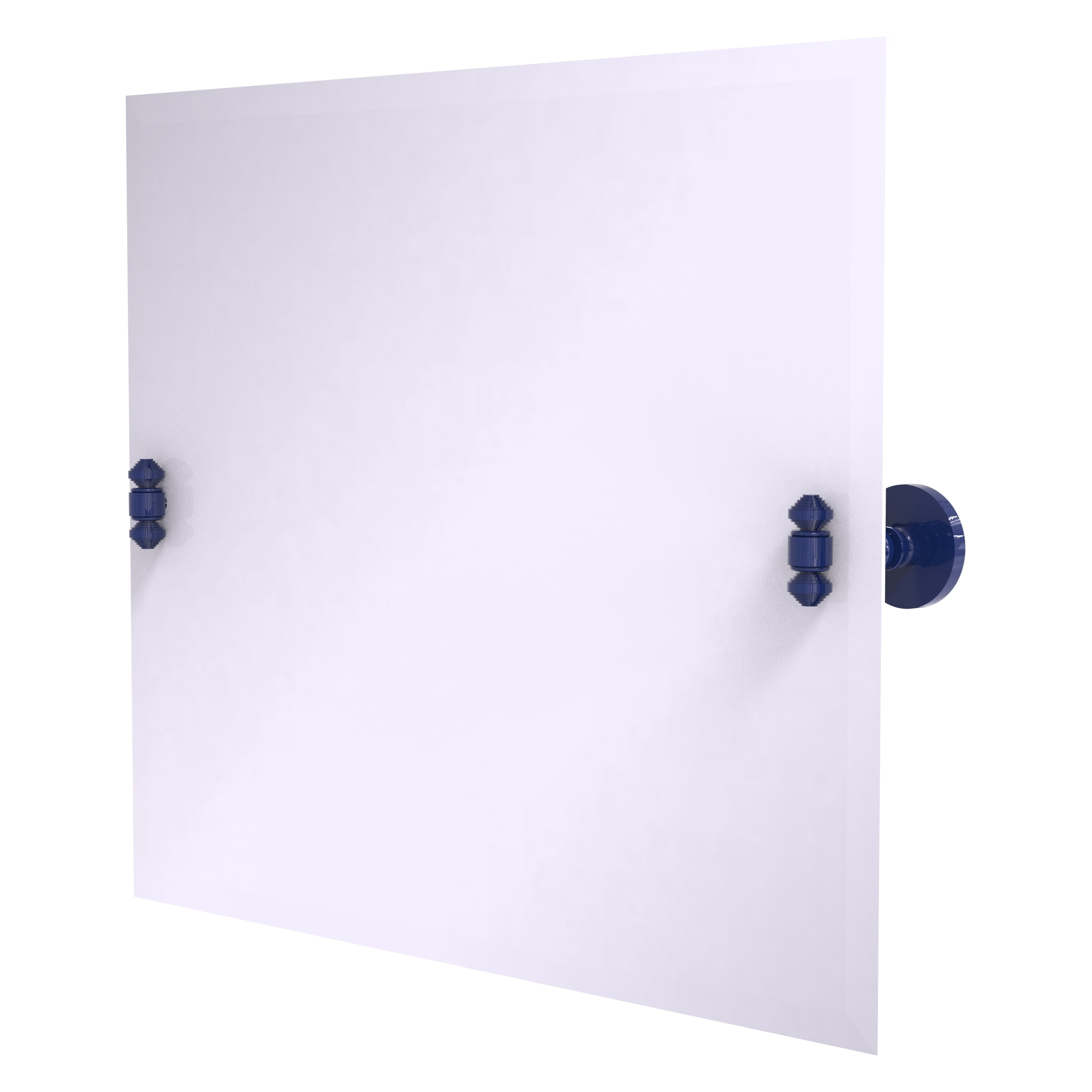 Allied Brass Frameless Landscape Rectangular Tilt Mirror with Beveled Edge