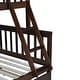 preview thumbnail 50 of 55, Detachable Rubber Wood Twin Over Full Bunk Bed with Trundle