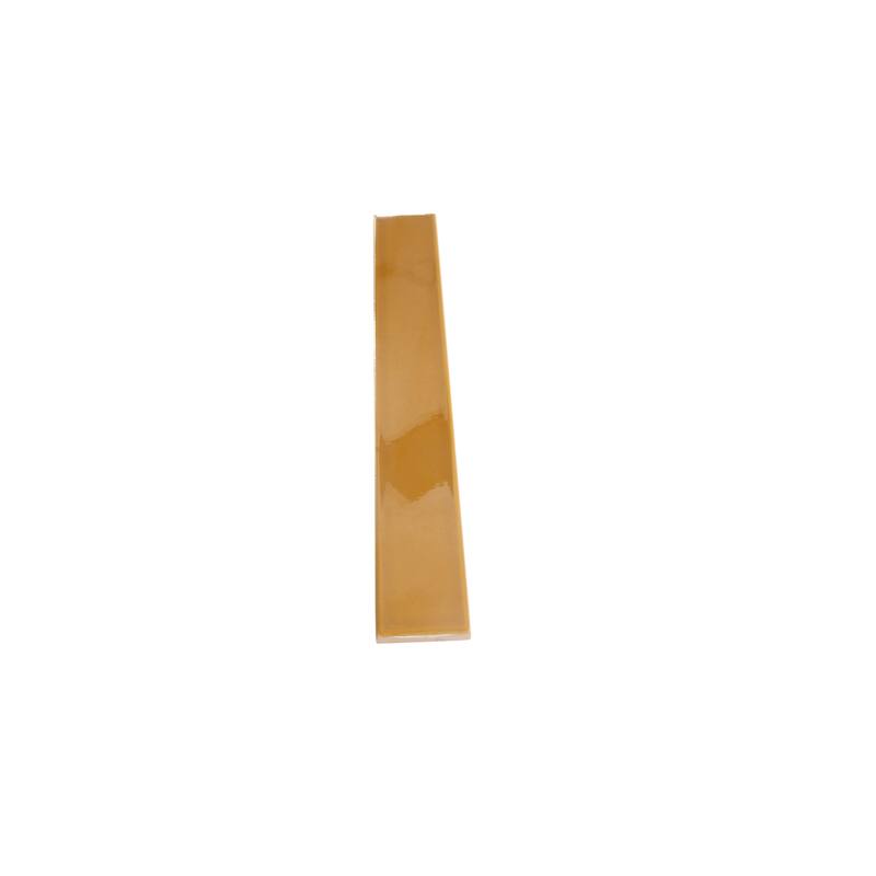 Apollo tile 2" x 16" Horizonte Glossy Honey Ceramic Tile (10.76 sq ft/case) - 50 Pack