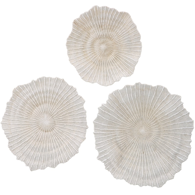 Uttermost Ocean Gems Coral Wall Decor, Set/3