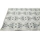 preview thumbnail 3 of 5, NuStory Juniper Ceren Collection Hand-Made Floral Area Rug | 5' x 8' in Ivory - 5' x 8'