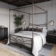 preview thumbnail 2 of 32, Clayfell Denver Metal Canopy Bed