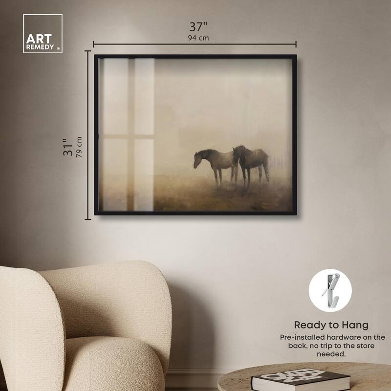 Equine Duo Shadowbox by Art Remedy
