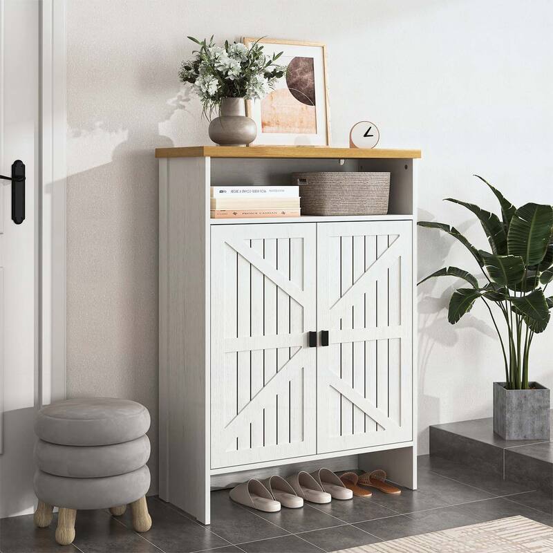 Shoe Cabinet with Sliding Doors,Space-saving and Multi-functional Storage for Home Decor