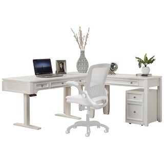Fairview Home L Shape Desk with Lateral File - Bed Bath & Beyond - 40483969
