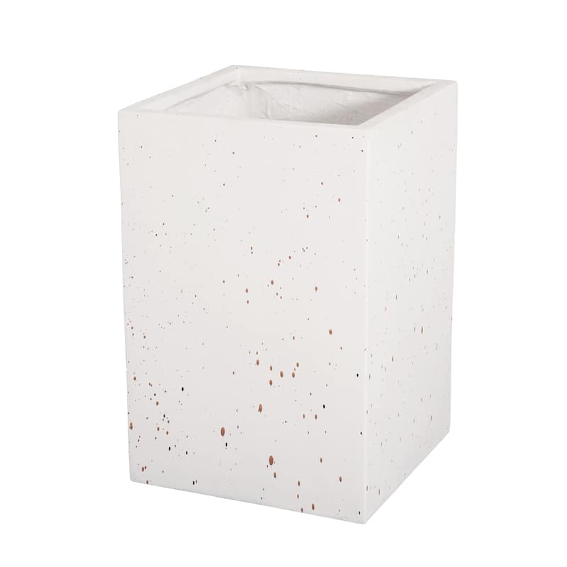 MGO Handmade Rectangle Planter Box, 20''H, White