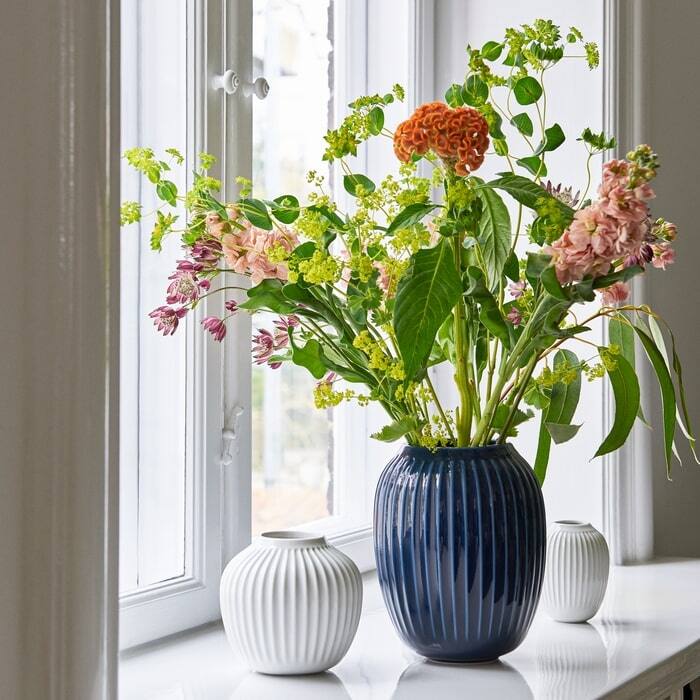 Kähler Hammershøi Vase, White