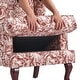 preview thumbnail 11 of 21, 31" W Modern Upholstered Linen Wing Back Accent Chair with Rolled Arm