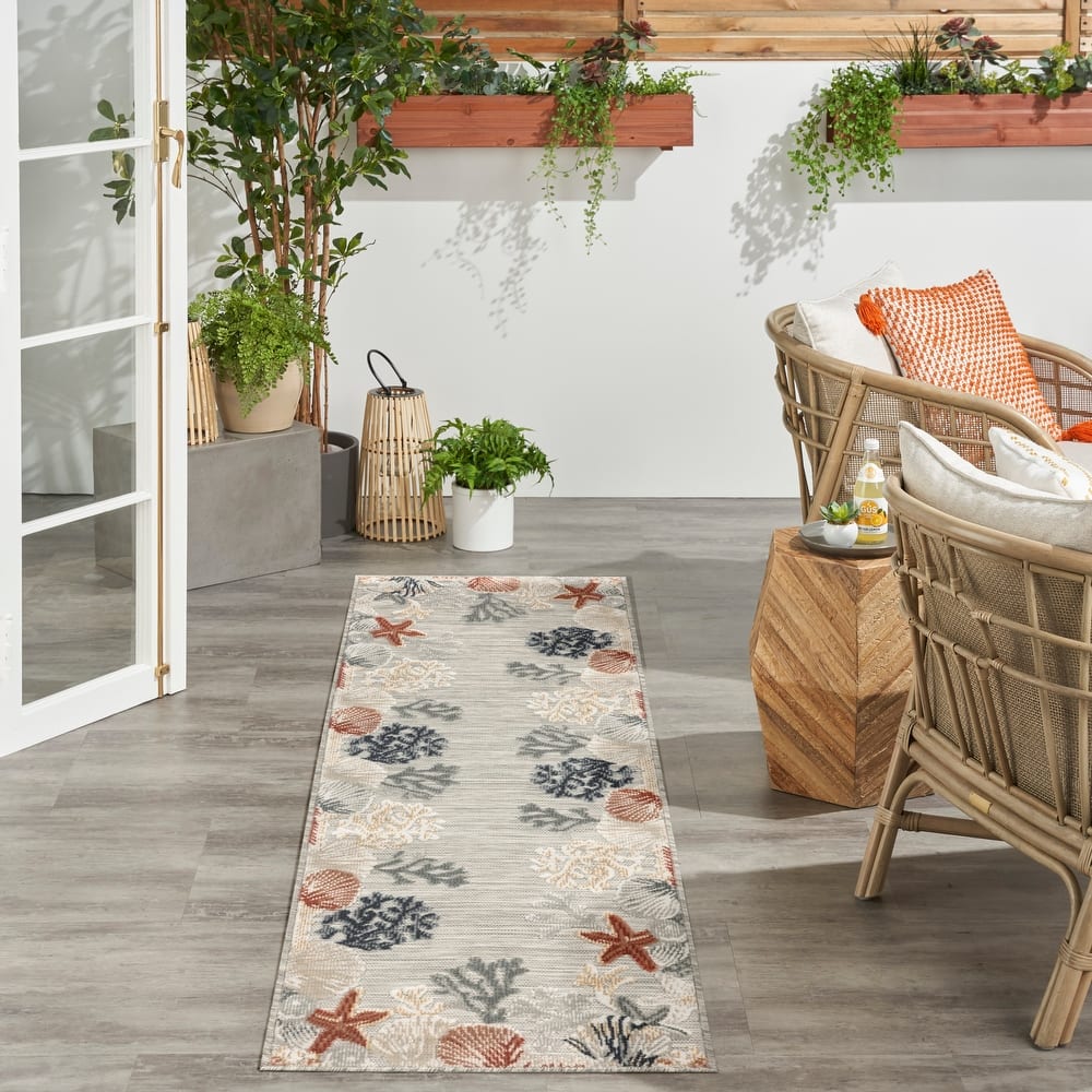 Nourison Suncoast Indoor/Outdoor Nature Area Rug