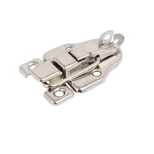Pack of 4 BfyBest Wood Box Toolbox Cabinet Metal Spring Loaded Latches Catch Toggle Hasp
