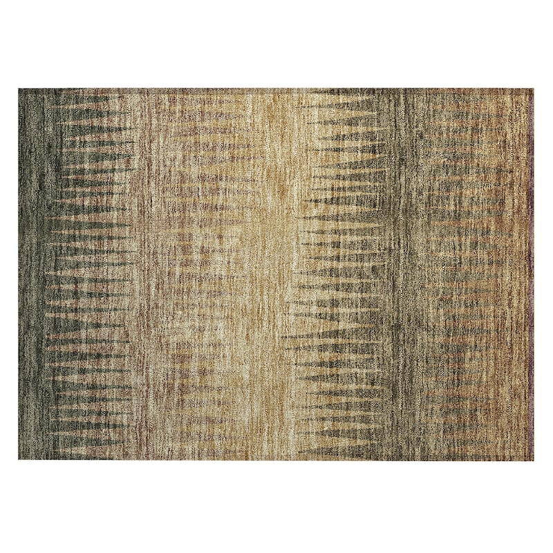 Machine Washable Indoor/ Outdoor Chantille Contemporary Ombre Rug