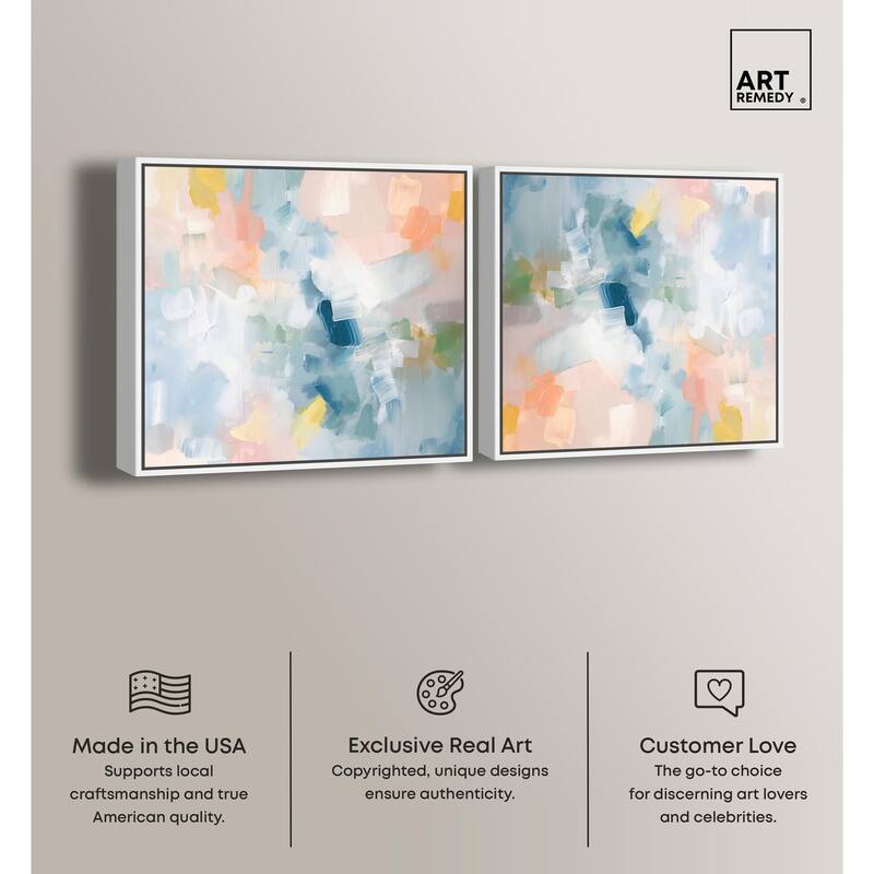 Gold Dust II Canvas by Art Remedy