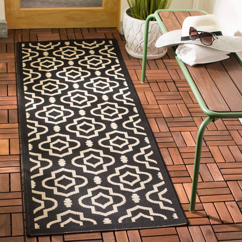 SAFAVIEH Courtyard Ketty Indoor/ Outdoor Waterproof Patio Backyard Rug