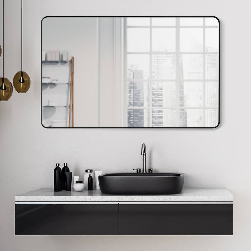Altair Nettuno Bathroom/Vanity Aluminum Framed Wall Mirror