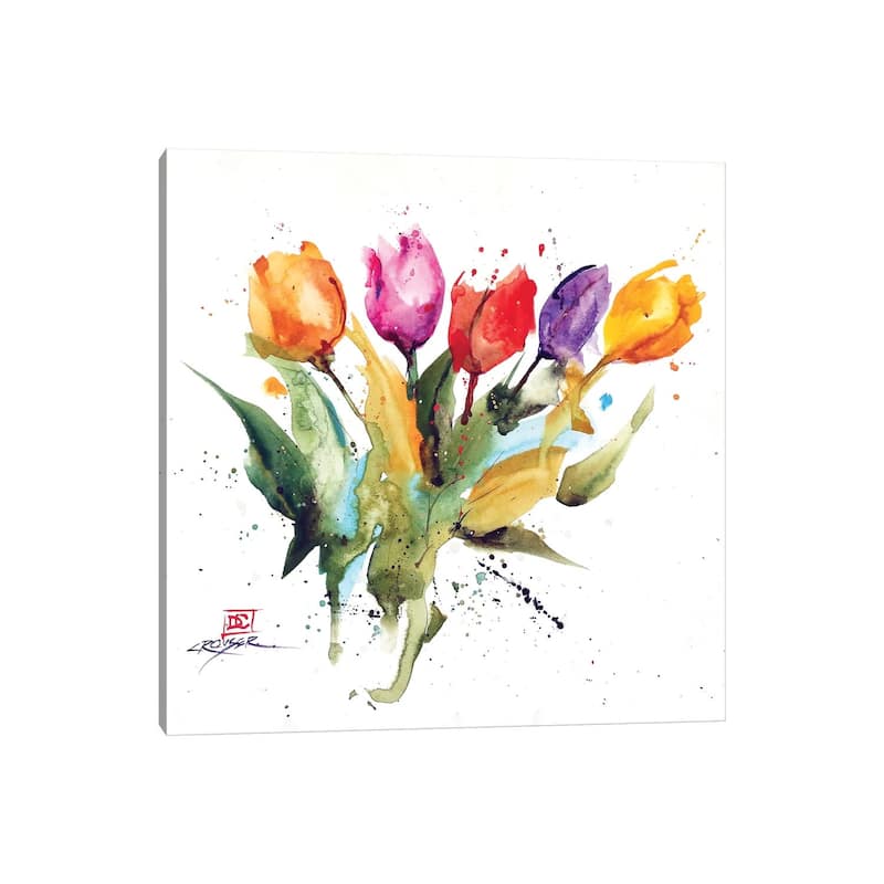iCanvas "Tulips" by Dean Crouser Canvas Print